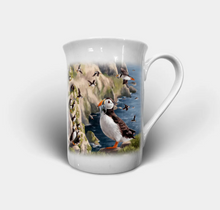 Load image into Gallery viewer, &quot;Puffin&quot; - Highland Collection Bone China Mug

